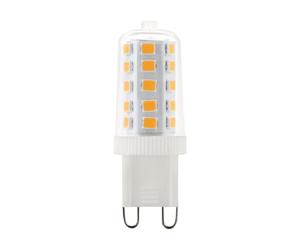 Eglo Ampoule à broche LED G9, lampe crayon dimmable, 3 watts (équivalent 30