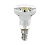 EGLO Ampoule LED E14 dimmable, lampe réflecteur pour éclairage ciblé, 4 watts (correspond à 32 watts), 350 lumens, blanc chaud, 2700 Kelvin, spot R50, Ø 5 cm