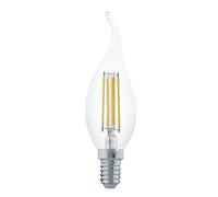 Eglo Ampoule LED E14, lampe classique forme bougie, éclairage rétro, 4