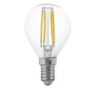 Eglo Ampoule LED E14, lampe classique forme goutte, éclairage rétro, 4