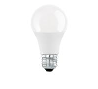 Eglo Ampoule LED E27 dimmable en étapes, lampe graduable en verre opaque, 8,5 watts (correspond à 60 watts), 806 lumens, blanc chaud, 3000 Kelvin, A60, Ø 6 cm