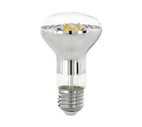 EGLO Ampoule LED E27 dimmable, lampe réflecteur pour éclairage ciblé, 5,5 watts (correspond à 40 watts), 470 lumens, blanc chaud, 2700 Kelvin, spot R63, Ø 6,3 cm
