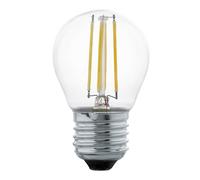 Eglo Ampoule LED E27, lampe classique, éclairage rétro, 4 watts (correspond à 30 watts), 470 lumens, blanc chaud, 2700 Kelvin, ampoule Edison G45, Ø 4,5 cm