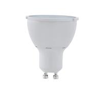 Eglo Ampoule LED GU10 dimmable en étapes, lampe réflecteur graduable, spot de 4,8 watts (équivalent 57 watts), 400 lumens, blanc chaud, 3000 Kelvin, Ø 5 cm