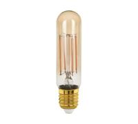 Eglo Ampoule LED tube E27 dimmable, lampe Edison à incandescence Golden