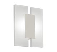 Eglo Applique METRASS 2, 2 ampoules, nickel satiné
