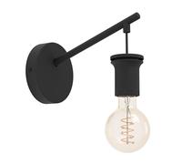 Eglo Applique murale Capoliveri-E, lampe intérieure avec abat-jour, spot