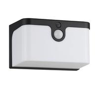 Eglo Applique murale extérieur LED Croara, lampe solaire puissant avec