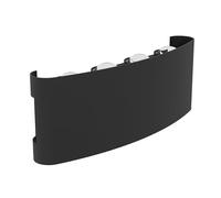 Eglo Applique murale extérieure LED Cosolenzo-E, lampe d'extérieur avec effet lentille, luminaire en alu noir, lumière blanc chaud, IP44