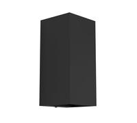 Eglo Applique murale extérieure LED Eremitana, lampe murale d'extérieur avec éclairage up et down, luminaire en métal noir, ampoule GU10, IP55