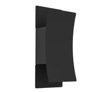 Eglo Applique murale extérieure LED Montarello, lampe terrasse, éclairage d'extérieur avec interrupteur DIP, métal noir, blanc chaud - neutre - froid, IP44