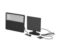 Luminaire solaire extérieur PANETTIERI IP44 LED 6,7W en matière synthétique noir 145x0x170mm