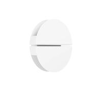 Eglo Applique murale extérieure LED Vascella, lampe terrasse avec éclairage intdirect, luminaire d'extérieur rond, spot en acier inoxydable blanc, blanc chaud - froid, IP44, Ø 18 cm