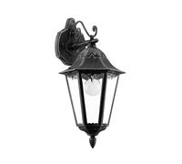 EGLO Applique murale extérieure Navedo, lampe murale 1 flamme en aluminium