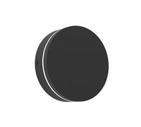 Eglo Applique murale extérieure Pedersano, lampe LED ronde orientable, éclairage d'extérieur pour façade maison, noir, blanc chaud - neutre - froid, IP44