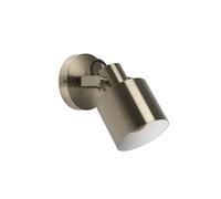 Eglo Applique murale intérieure Southery, luminaire d'intérieur avec spot orientable, lampe élégante pour salon et couloir en métal bruni, douille E27