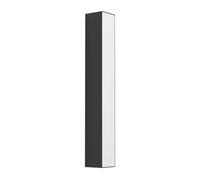 EGLO Applique murale LED Salitta, lampe murale d'extérieur, luminaire en métal noir, éclairage blanc chaud, IP65, 38 cm
