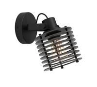 EGLO Applique murale Segovia, lampe de lecture avec spot orientable