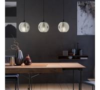Eglo Suspension ARISCANI E27 – 3 sources lumineuses – 98652