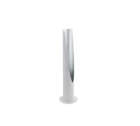 Eglo Barbotto Lampe de Table à 1 Ampoule en Acier Blanc Argenté Culot Gu10 Interrupteur Inclus