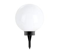 Eglo Boule lumineuse solaire Puglia, lampe de jardin avec piquet, éclairage