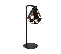 Eglo CARLTON 4 Lampe de table en acier Noir vieilli