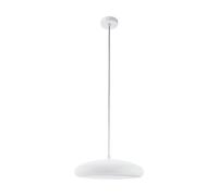Eglo Connect 98046 Riodeva-C Suspension Led à 1 Ampoule en Acier et Plastique avec Changement de Température de Couleur (Chaud, Neutre, Froid) Rvb à Intensité Variable