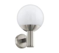 Applique Murale Lampe D'Extérieur Smart LED Inox de Porte Minuteur Variateur