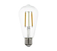 Eglo Ampoule LED E27 connect.z ST64 - ZigBee, dimmable, appli et commande vocale, 700 lm
