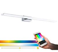 EGLO connect LED applique Tabiano-C, 1 flamme, acier et plastique chromé