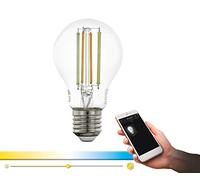EGLO connect LED E27 lampe, ampoule vintage intelligente claire, 6 watts