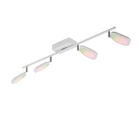 Eglo connect LED Plafonnier Palombare-C, 4 lampes Smart Home métal