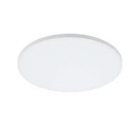 Eglo connect LED plafonnier Turcona-C, 1 flamme, acier, aluminium, plastique blanc, télécommande, changement de couleur (chaud, neutre, froid), RGB, dimmable, Ø 45 cm