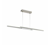 EGLO connect LED suspension Fraioli-C, 2 lampes, aluminium et plastique