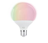 Eglo connect.z Ampoule LED E27 connectée, G95, ZigBee, contrôlable par appli et commande vocale, dimmable, RGB, blanc chaud - froid, 1300 lumens, 13,5 watts