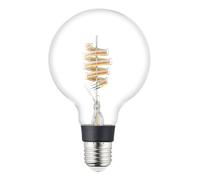 EGLO Lampe de table trépied Waverton, lampe de chevet tripode, métal et bois en noir, tissu blanc, luminaire de salon décorative à poser, douille E27