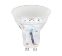 Eglo connect.z ampoule LED GU10 connectée, ZigBee, app et commande vocale Alexa, lampe dimmable, RGB, couleur de lumière réglable (blanc chaud - blanc froid), 345 lumens, 4,9 watts