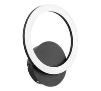 Eglo Applique murale connectée Parrapos‑Z - LED cercle, ZigBee, Alexa, blanc chaud‑froid