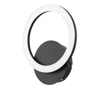 Eglo connect.z Applique murale intérieure connectée Parrapos-Z, lampe LED cercle, luminaire ZigBee contrôlable par appli et commande vocale Alexa, blanc chaud - froid, dimmable