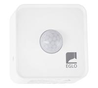 EGLO Connect.z Détecteur de Mouvement connecté Zigbee, capteur extérieur à Piles, contrôlable par appli, pour luminaires EGLO Connect.z, Blanc, IP44