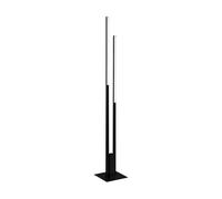 Eglo Lampadaire LED connecté Fraioli-Z ZigBee, appli & commande vocale, blanc chaud-froid, noir