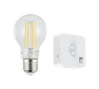 Eglo Ampoule LED connect.z E27 connectée avec détecteur – Lot d'une