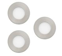 Eglo Lot de 3 spots LED encastrables Fueva-Z Ø 85 mm ZigBee dimmable blanc chaud-froid IP44
