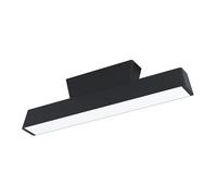 Eglo connect.z Luminaire plafonnier LED connecté Simolaris-Z, lampe de plafond intelligente ZigBee contrôlable par appli et commande vocale, blanc chaud - froid, RGB, dimmable, 47 cm