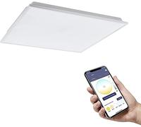 Eglo connect.z Panneau LED connecté Herrora-Z, luminaire plafonnier 45 cm