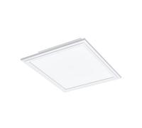 Eglo connect.z Panneau LED connecté Salobrena-Z, plafonnier 30 cm, lampe de plafond intelligente ZigBee contrôlable par appli et commande vocale, blanc chaud - froid, dimmable, blanc