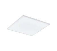 Eglo connect.z Panneau LED connecté Turcona-Z, plafonnier 45 cm, lampe de plafond intelligente ZigBee contrôlable par appli et commande vocale, blanc chaud - froid, RGB, dimmable