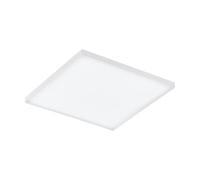 Eglo connect.z Panneau LED connecté Turcona-Z, plafonnier 60 cm, lampe de plafond intelligente ZigBee contrôlable par appli et commande vocale, blanc chaud - froid, RGB, dimmable