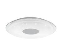 Eglo connect.z Plafonnier LED connecté Lanciano-Z, Ø 56 cm, lampe de plafond ZigBee, luminaire ciel étoilé contrôlable par appli et commande vocale, blanc chaud - froid, dimmable