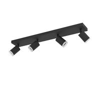 Eglo LED Lampe Plafond Smart Melitello-Z RGBTW 4 x 3,7W ZigBee Matter 68cm Noir